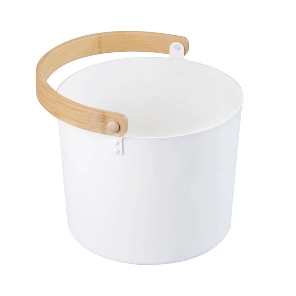 7L Aluminum Sauna Bucket & Long-Handle Ladle Set