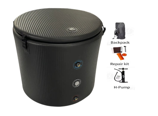 Inflatable Ice Pod Cold Plunge Tub with Water Chiller