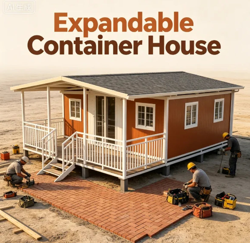Luxury Expandable Prefab Container House / Mobile Home