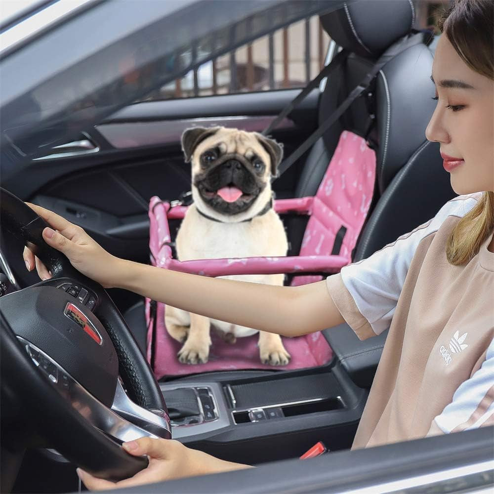 Paw Harbor Foldable Dog Car Seat & Travel Carrier