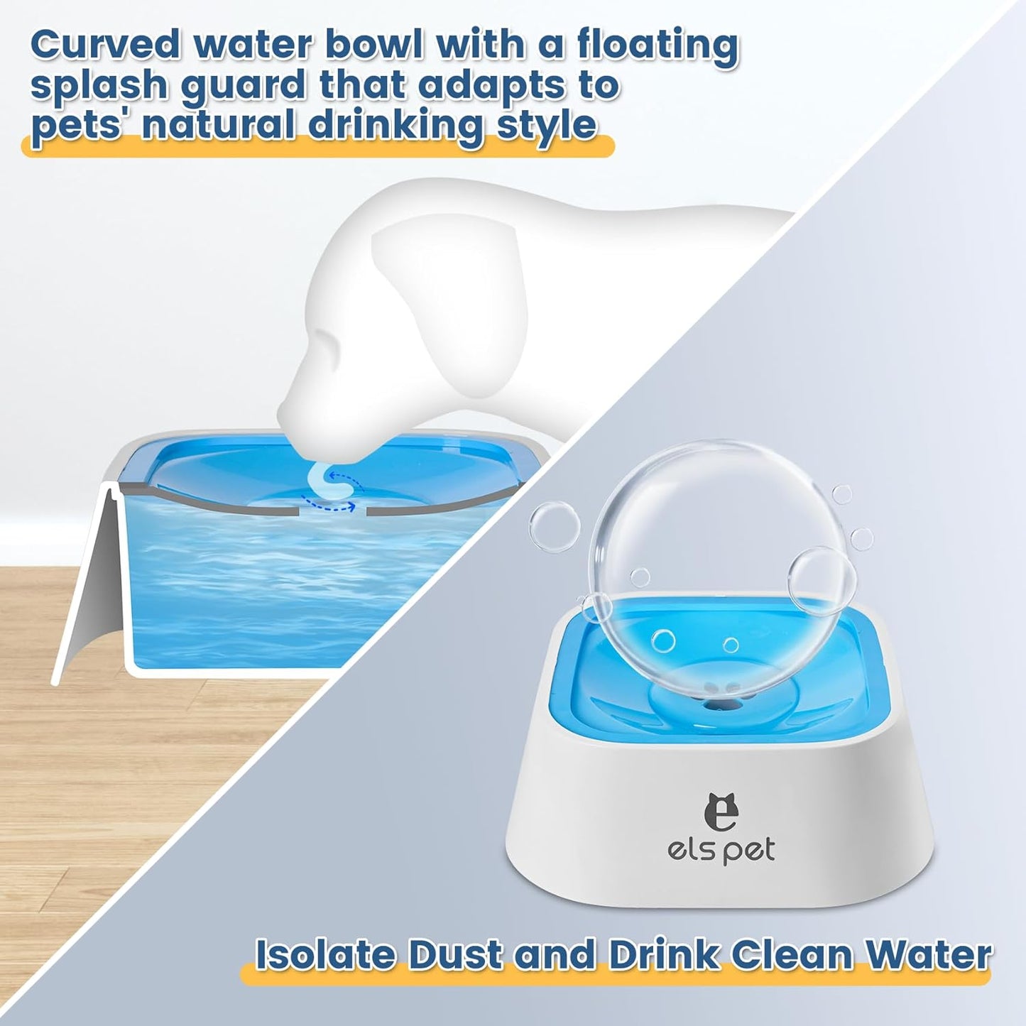 Paw Harbor No-Spill Travel Dog Water Bowl