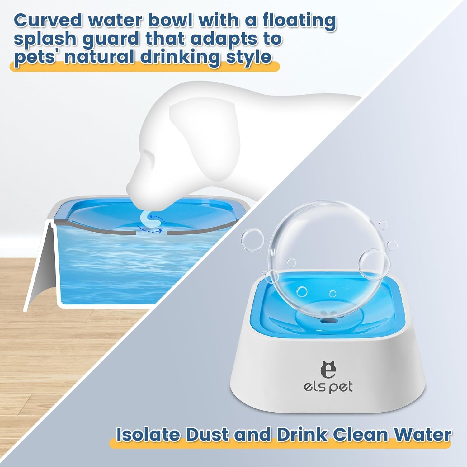 Paw Harbor No-Spill Travel Dog Water Bowl