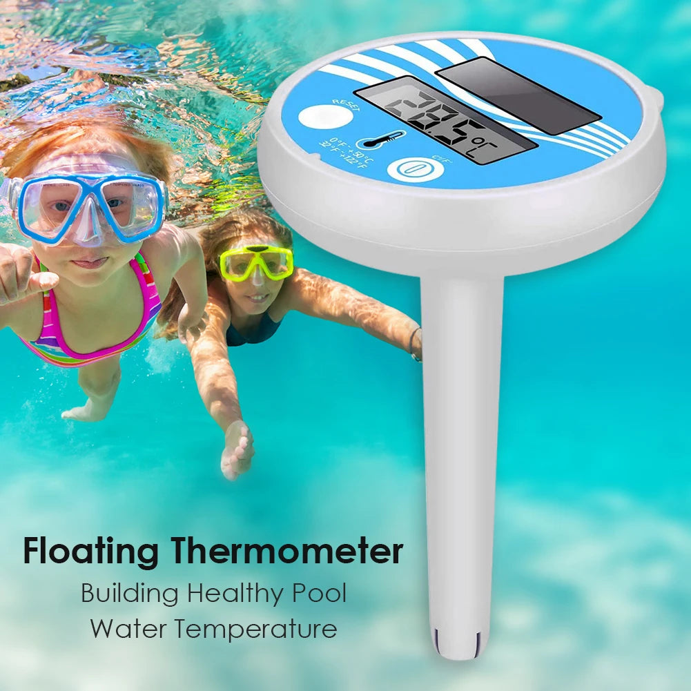 Floating Solar Digital Thermometer for Cold Plunge & Spa