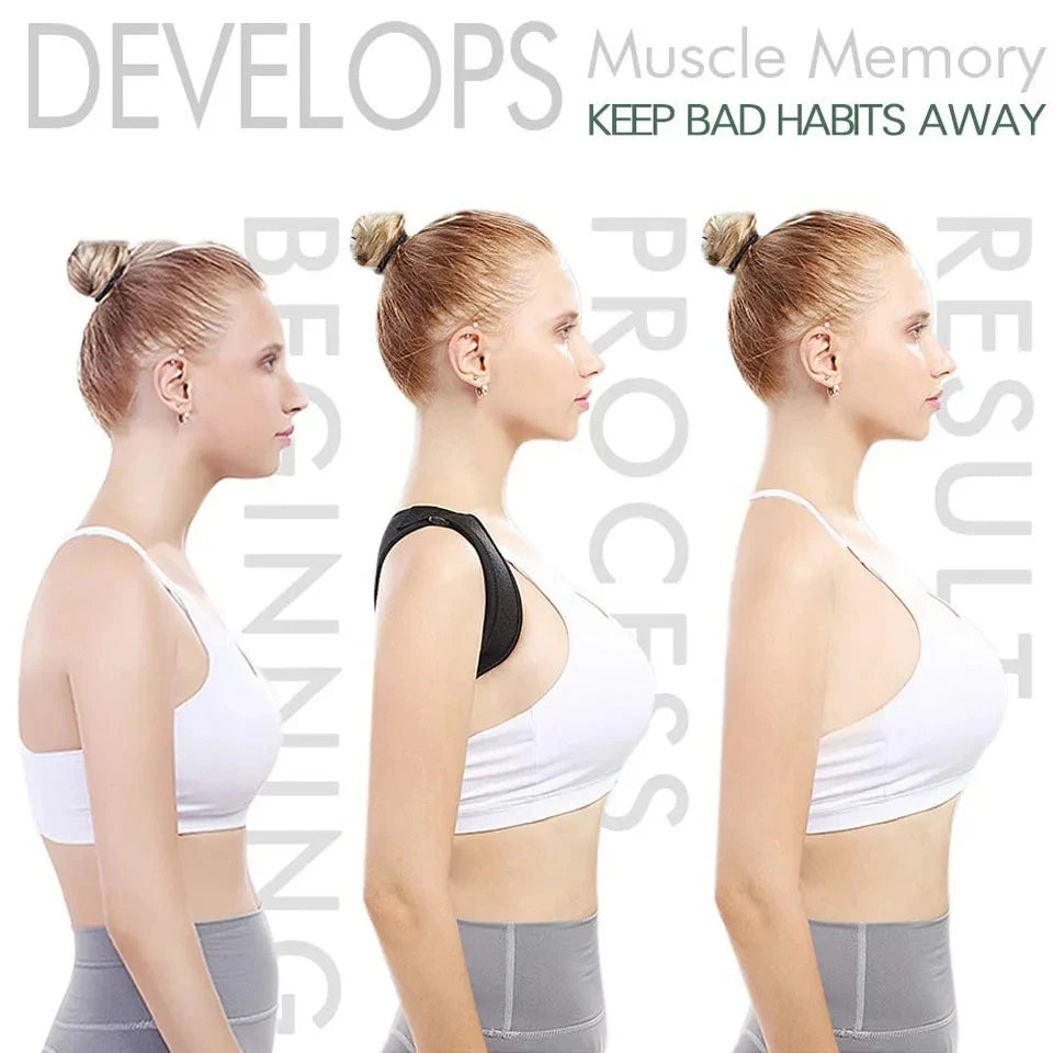 Adjustable Posture Corrector Back Brace — Shoulder & Spine Support