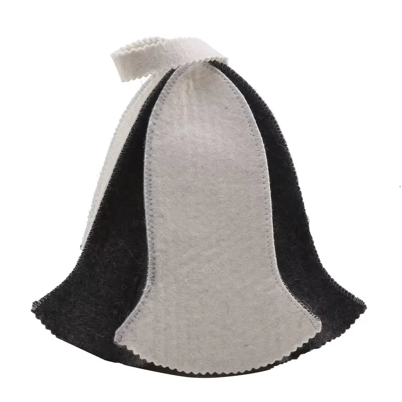 Wool Felt Finnish Sauna Hat (Unisex)