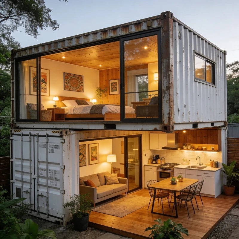 Extendable Modular Prefab Home (3-5 Bedroom)