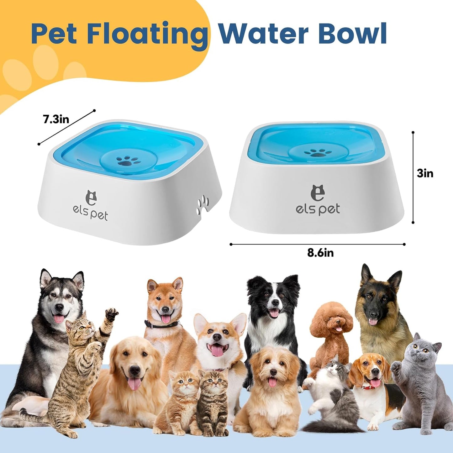 Paw Harbor No-Spill Travel Dog Water Bowl