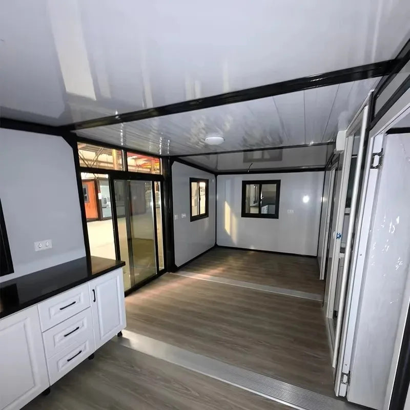 Expandable Collapsible Container Home with Bathroom (2/3/4 BR)