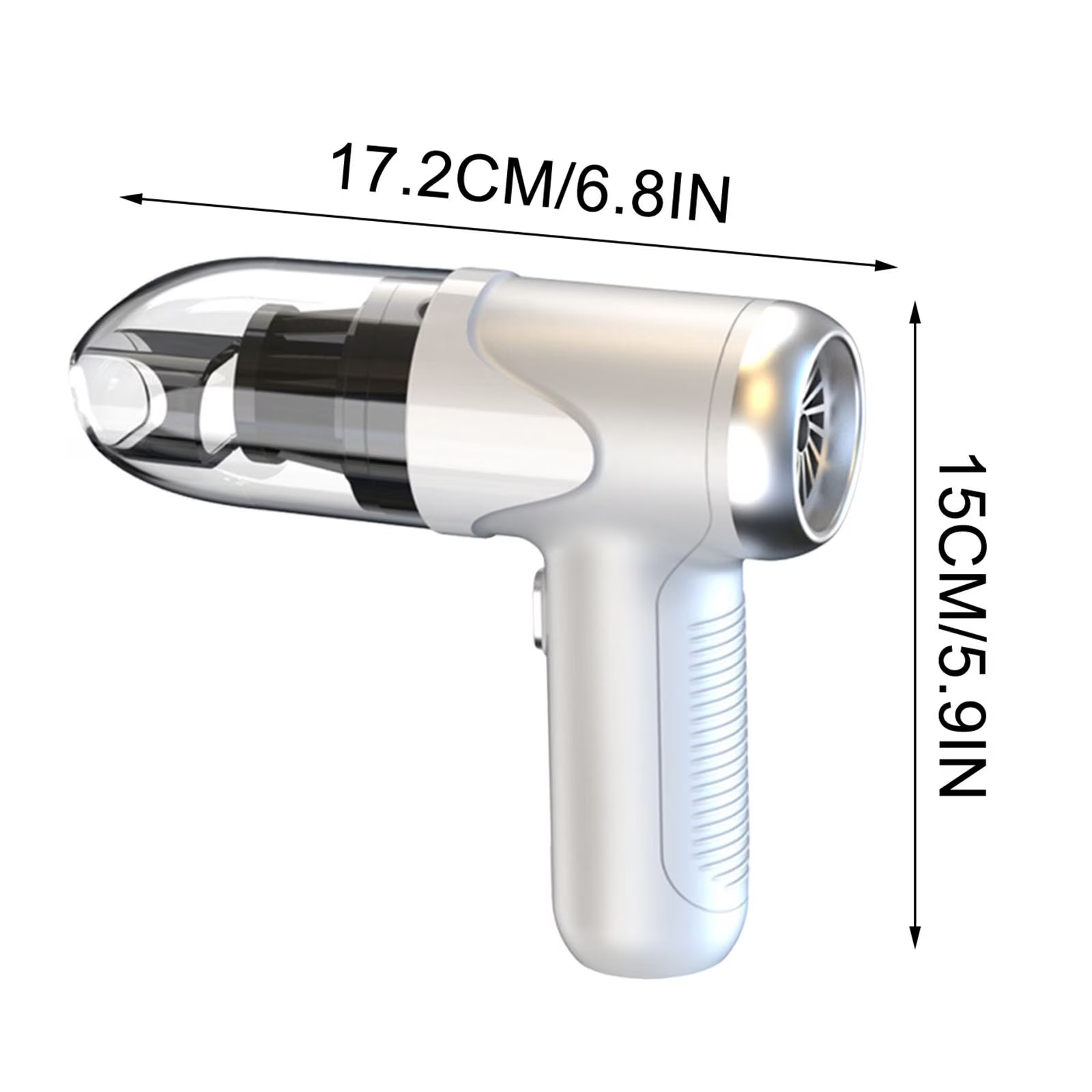 Mini Handheld Cordless Vacuum — Portable Car & Home Vacuum Cleaner