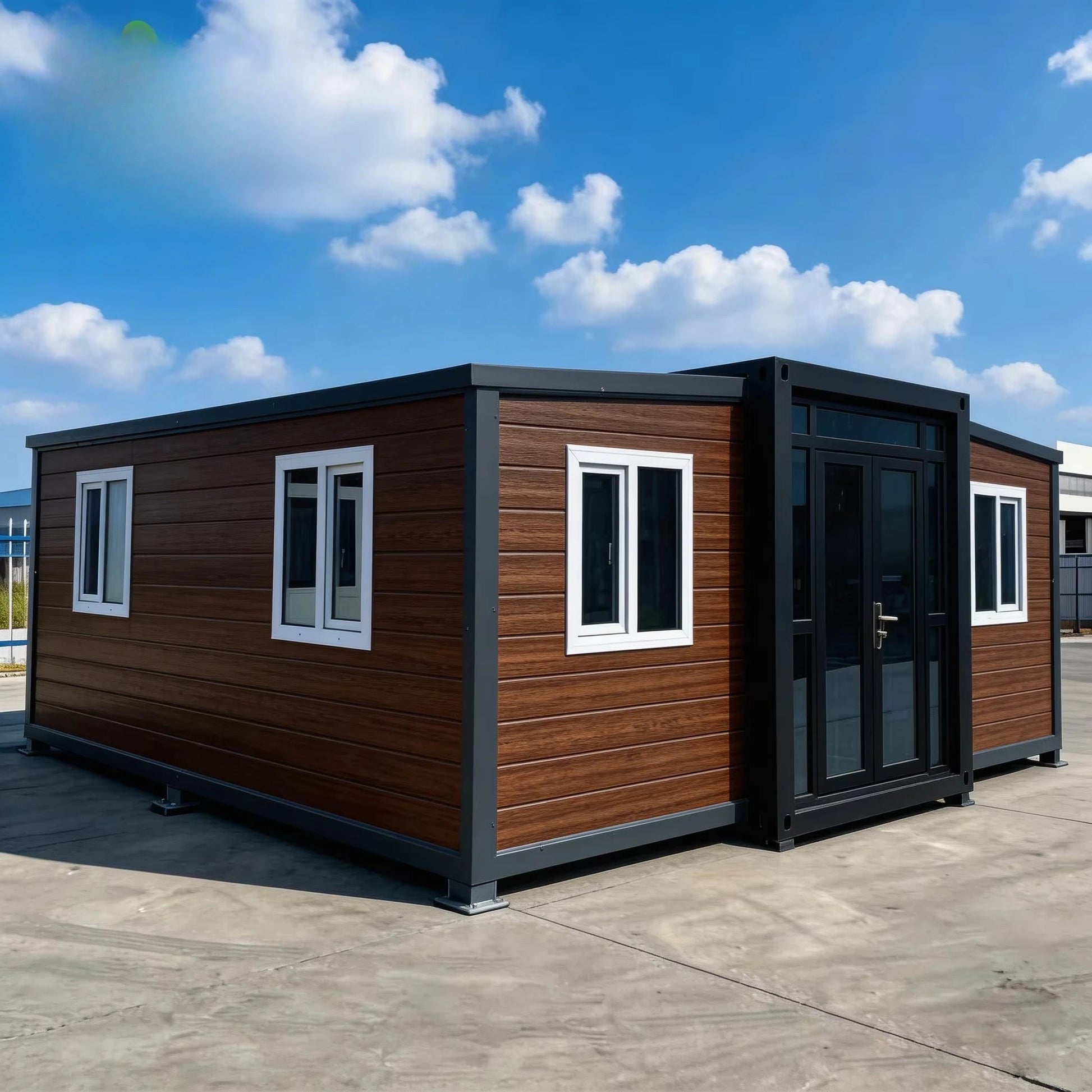 Modern Prefab Foldable Container House / Modular Home