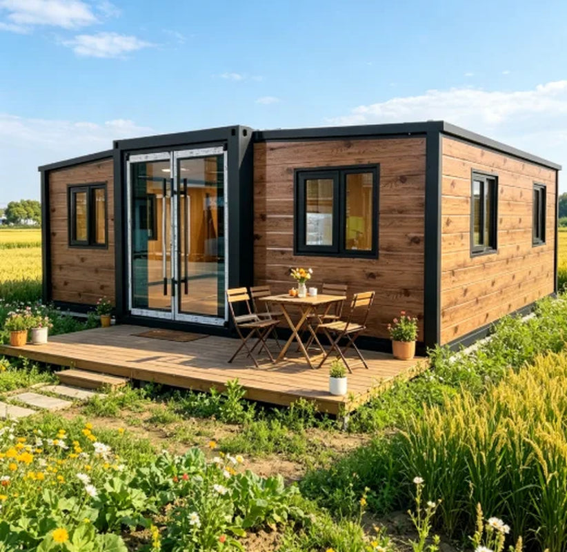 Luxury Expandable Prefab Container House / Mobile Home
