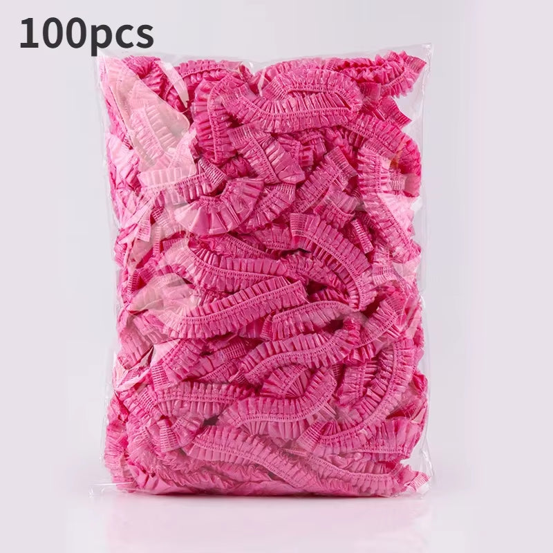 Disposable Waterproof Sauna Shower Caps (Bulk Pack)