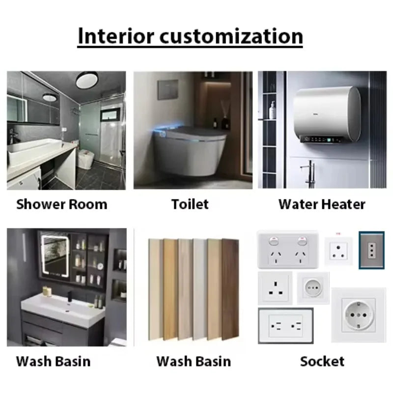 20-40Ft Luxury Expandable Prefab Container House