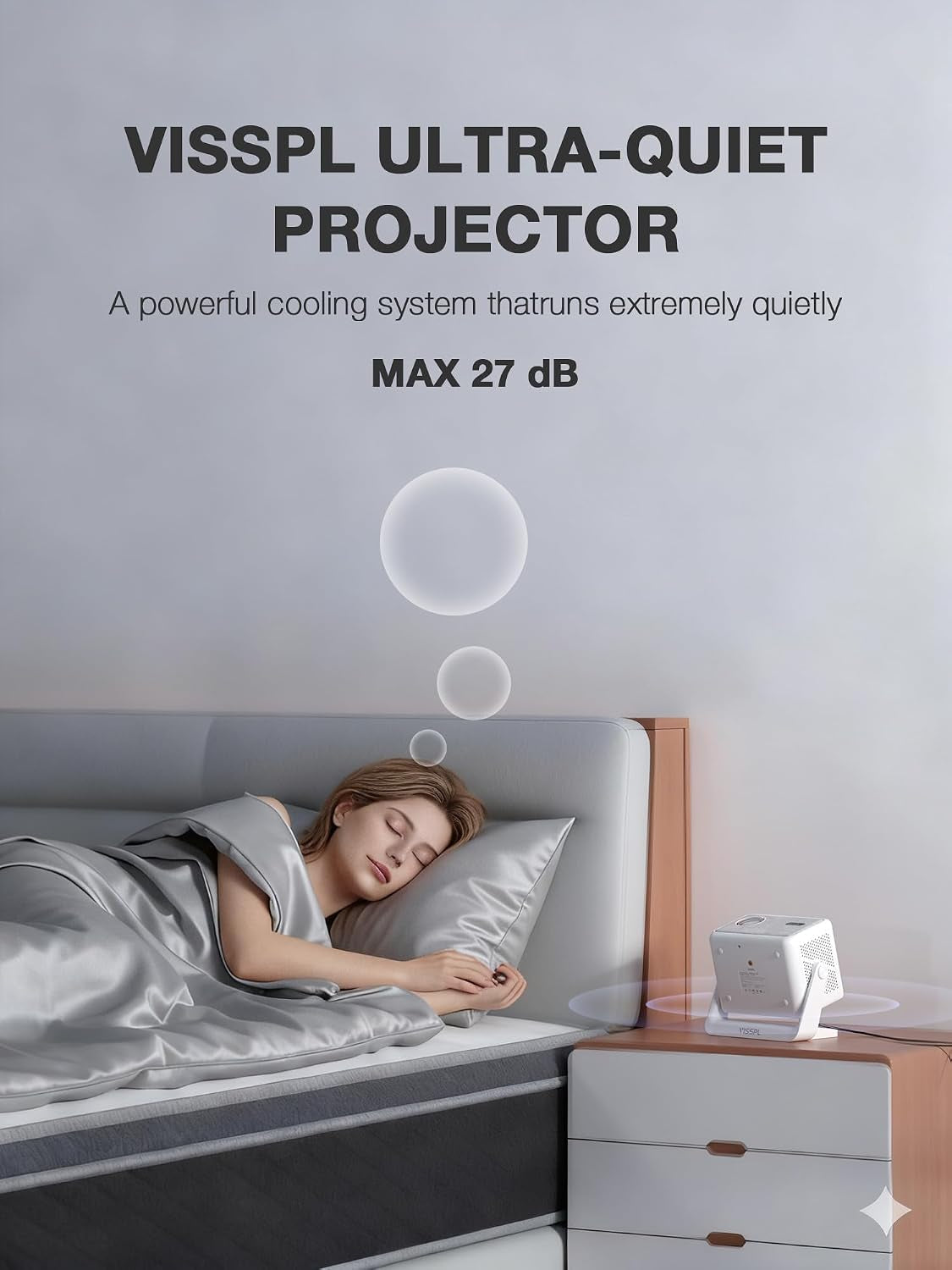4K Smart Home Theater Projector — Wifi & Bluetooth, Auto Focus & Keystone