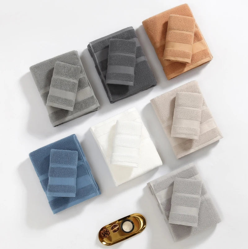 Cotton Bath Towel Set (2-Piece)