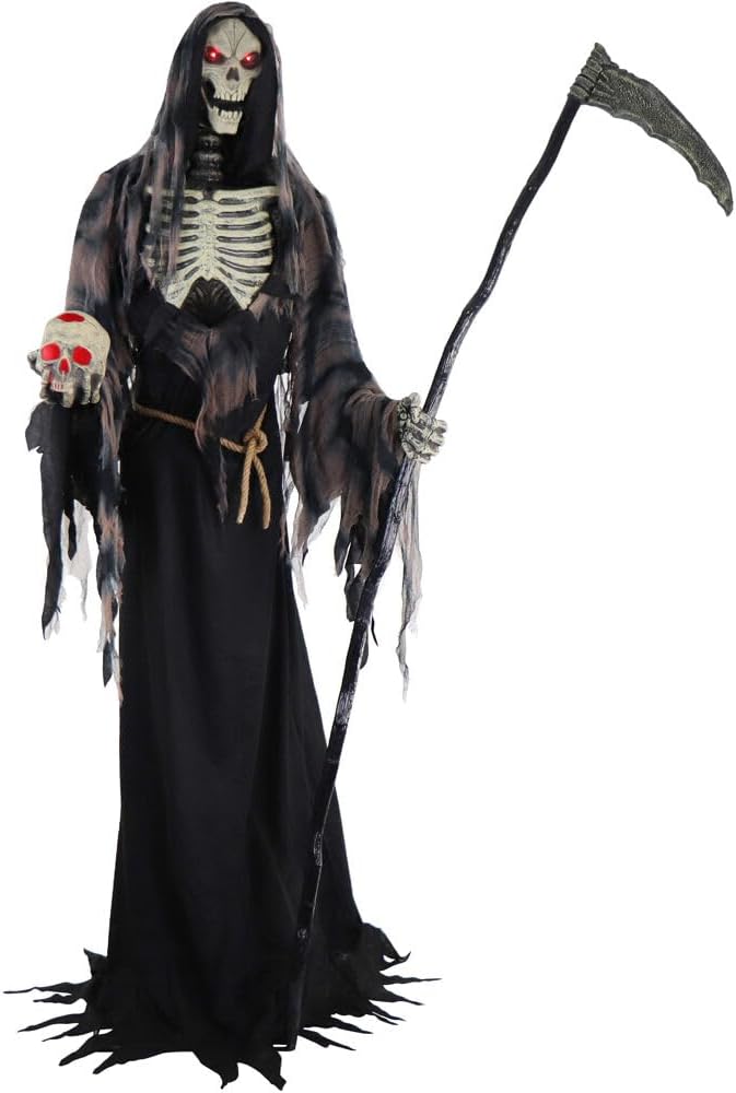 7ft Rotting Reaper Animatronic