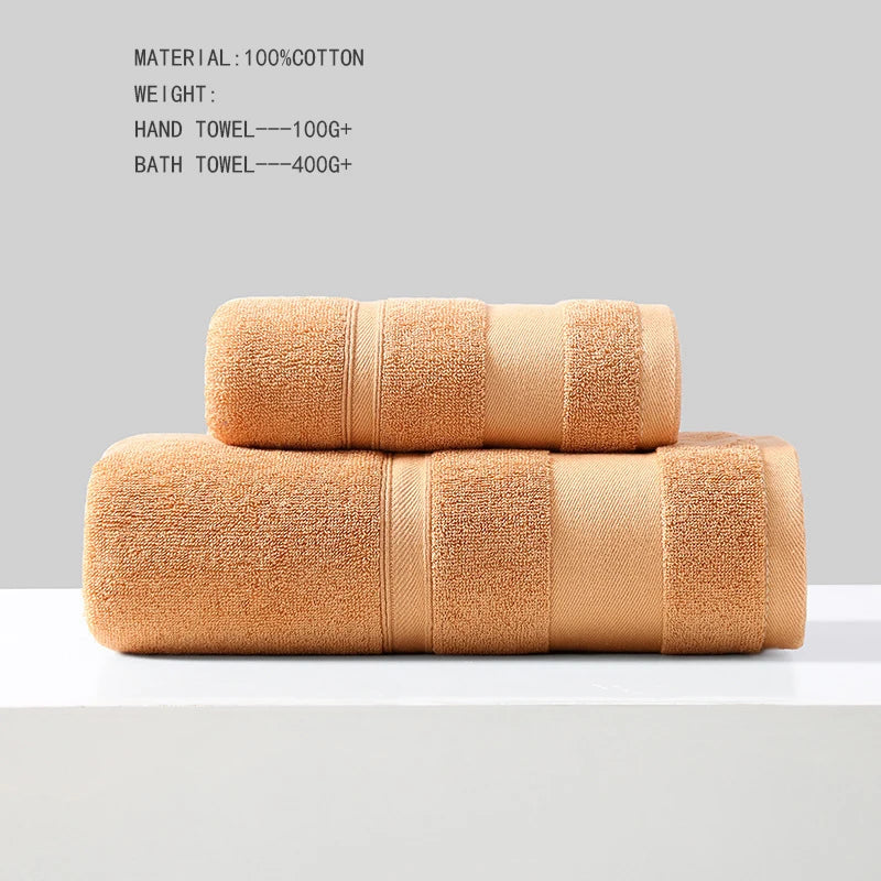 Cotton Bath Towel Set (2-Piece)