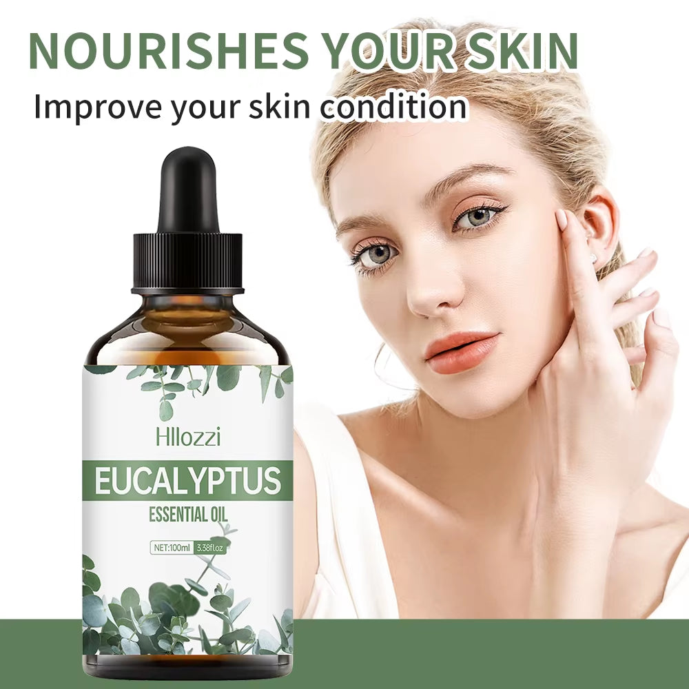 Eucalyptus Essential Oil for Sauna & Spa Aromatherapy