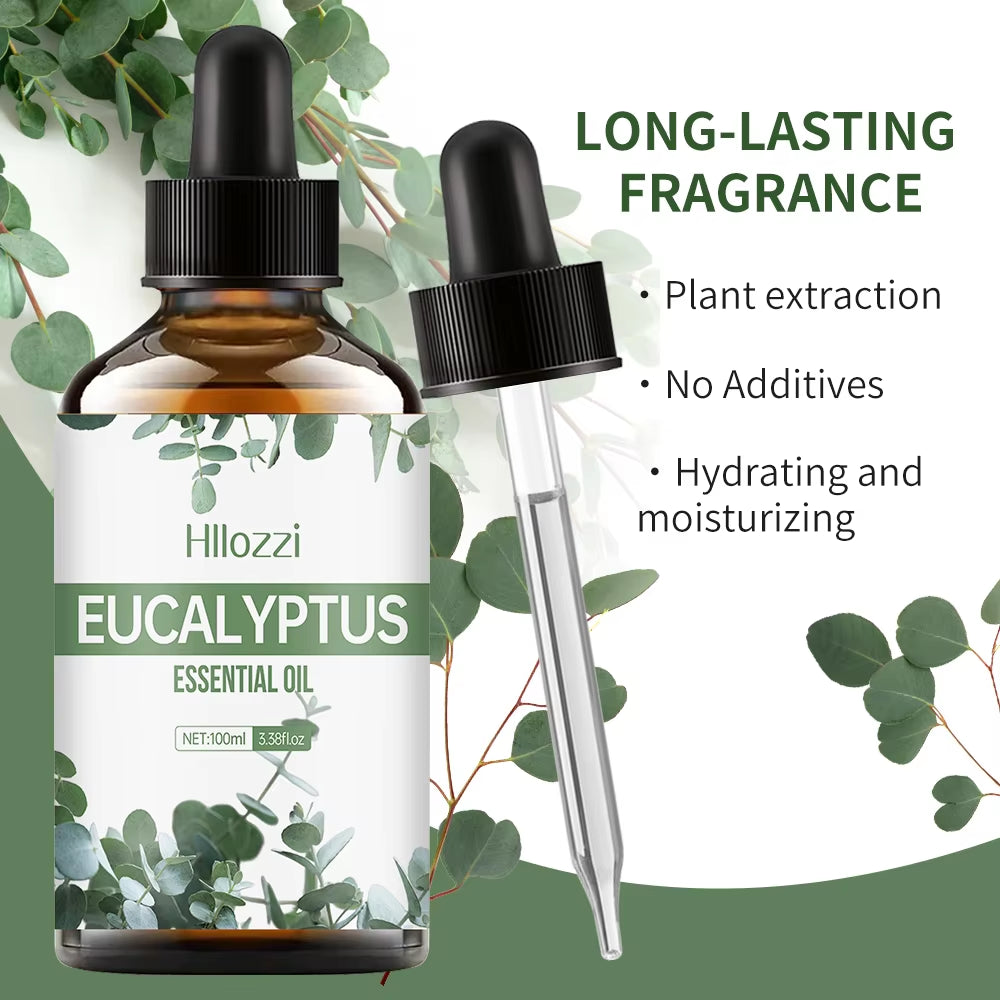 Eucalyptus Essential Oil for Sauna & Spa Aromatherapy