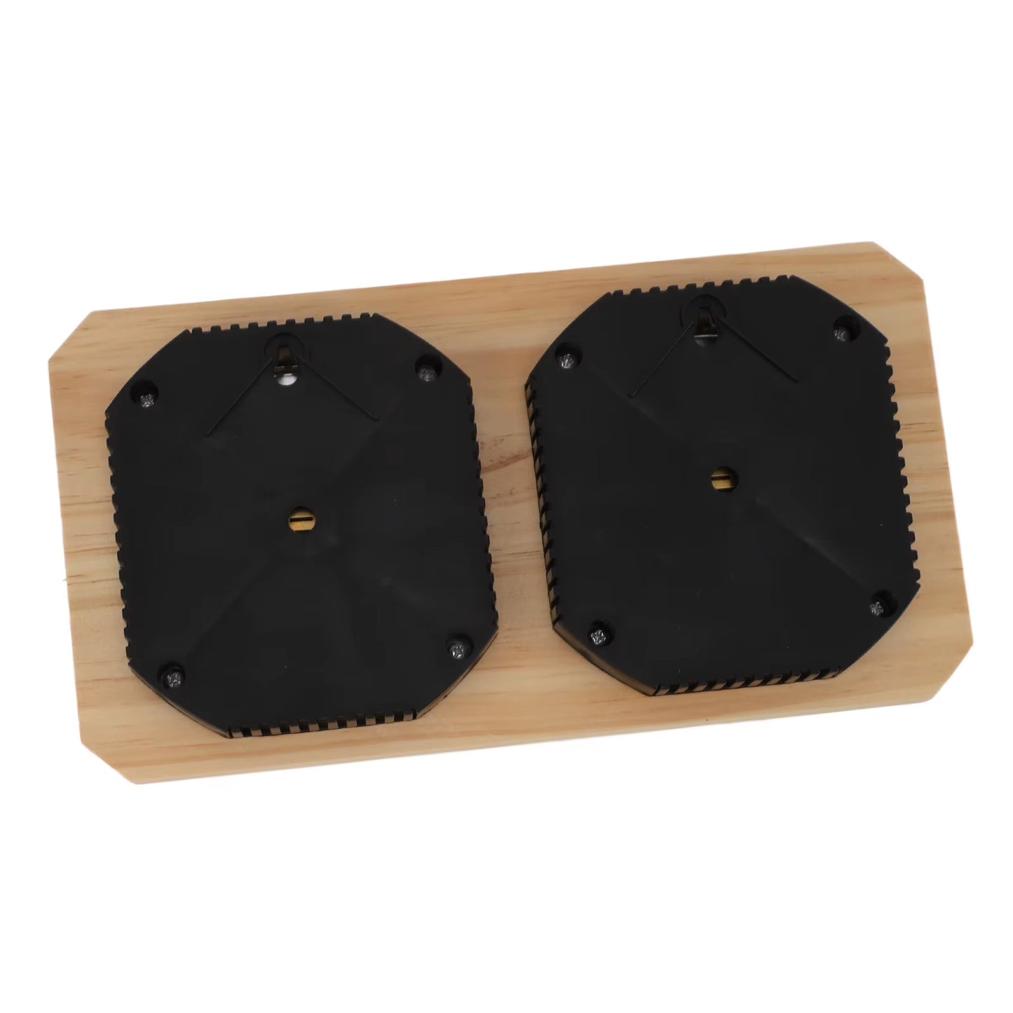 Wall-Mounted Wooden Sauna Thermometer & Hygrometer 2-In-1