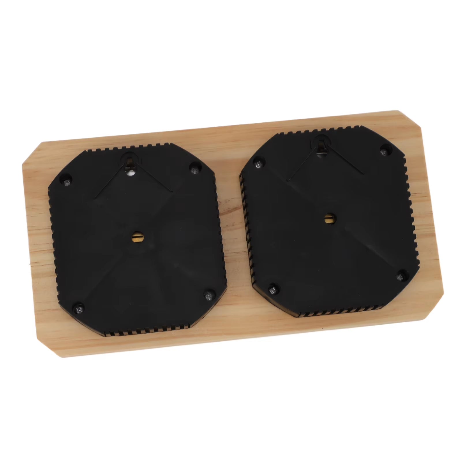 Wall-Mounted Wooden Sauna Thermometer & Hygrometer 2-In-1