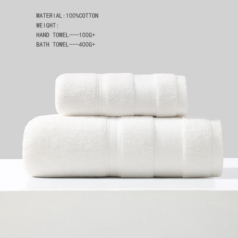 Cotton Bath Towel Set (2-Piece)