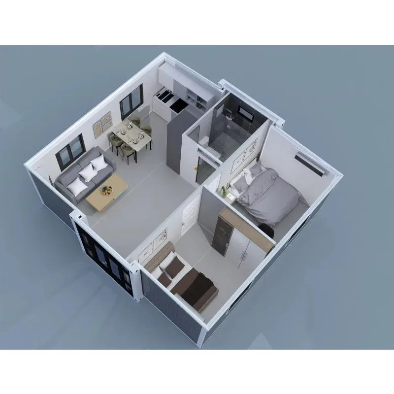 40Ft Foldable Expandable Prefab Container Home
