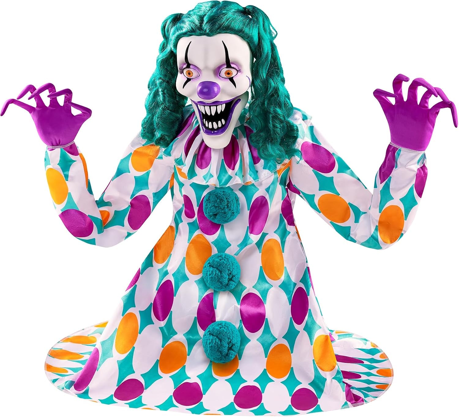 2.5Ft Lucky Liz Animatronic — Motion Halloween Prop