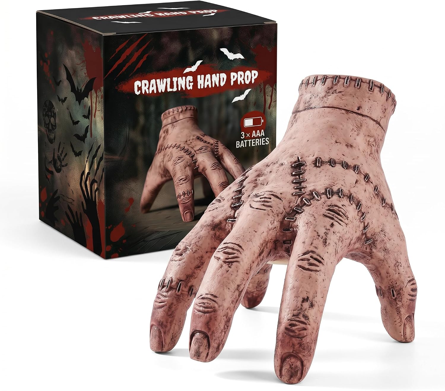 Halloween Animatronic Crawling Zombie Hand