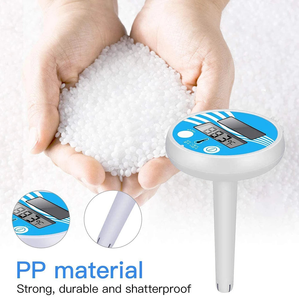 Floating Solar Digital Thermometer for Cold Plunge & Spa