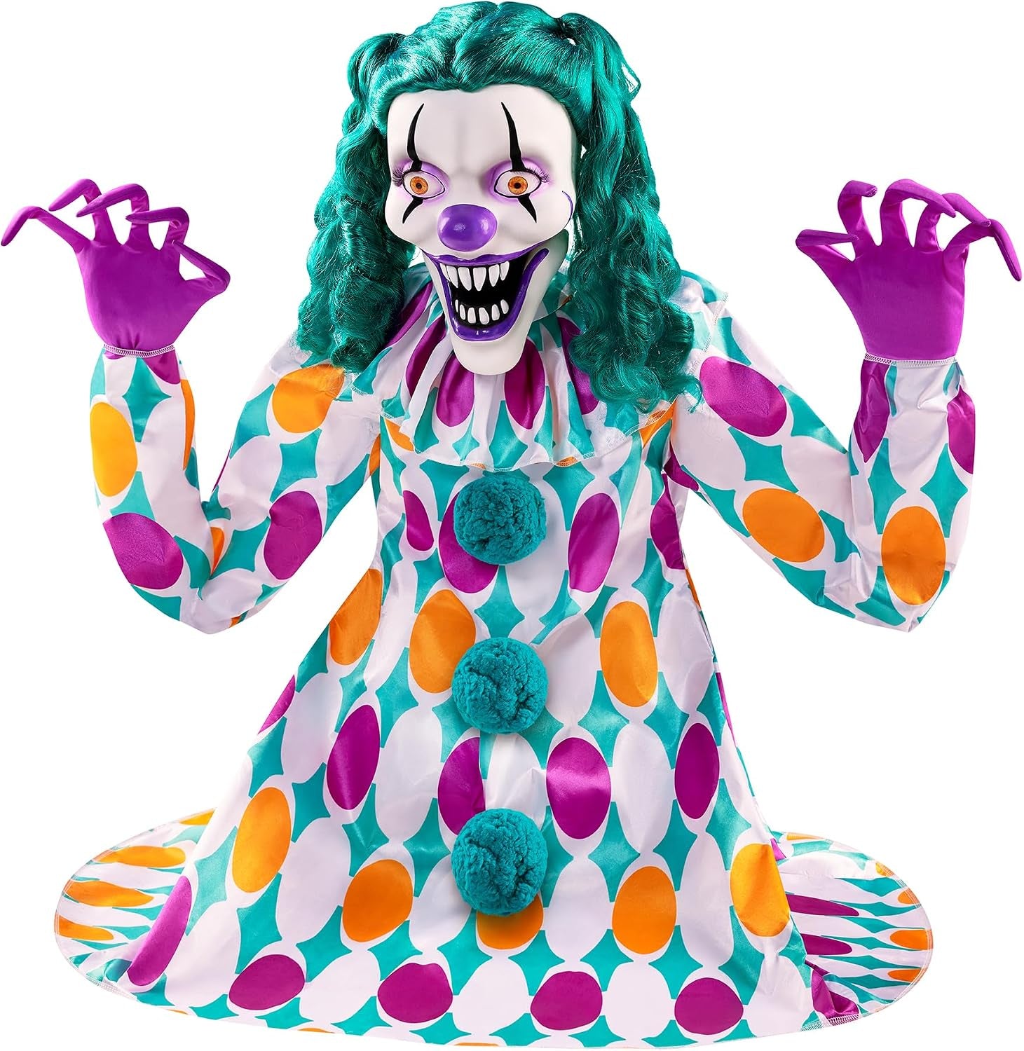 2.5Ft Lucky Liz Animatronic — Motion Halloween Prop