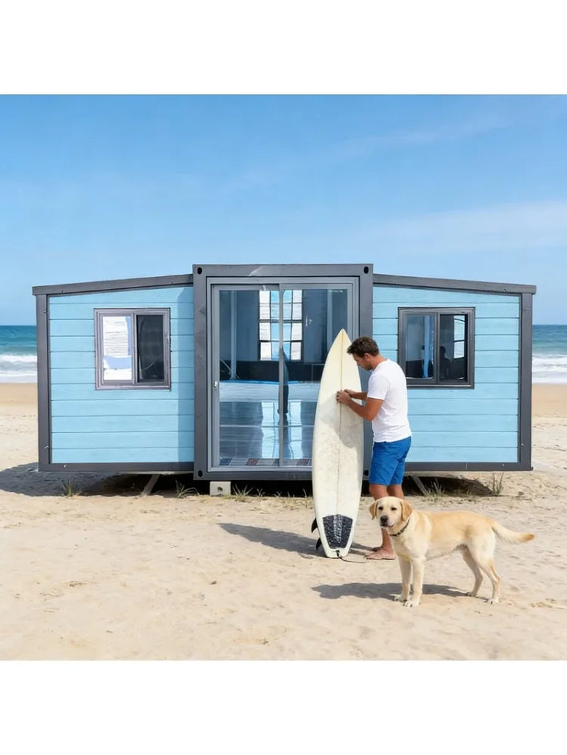 Collapsible Prefab Modular Container Home (2-4 Bedroom)