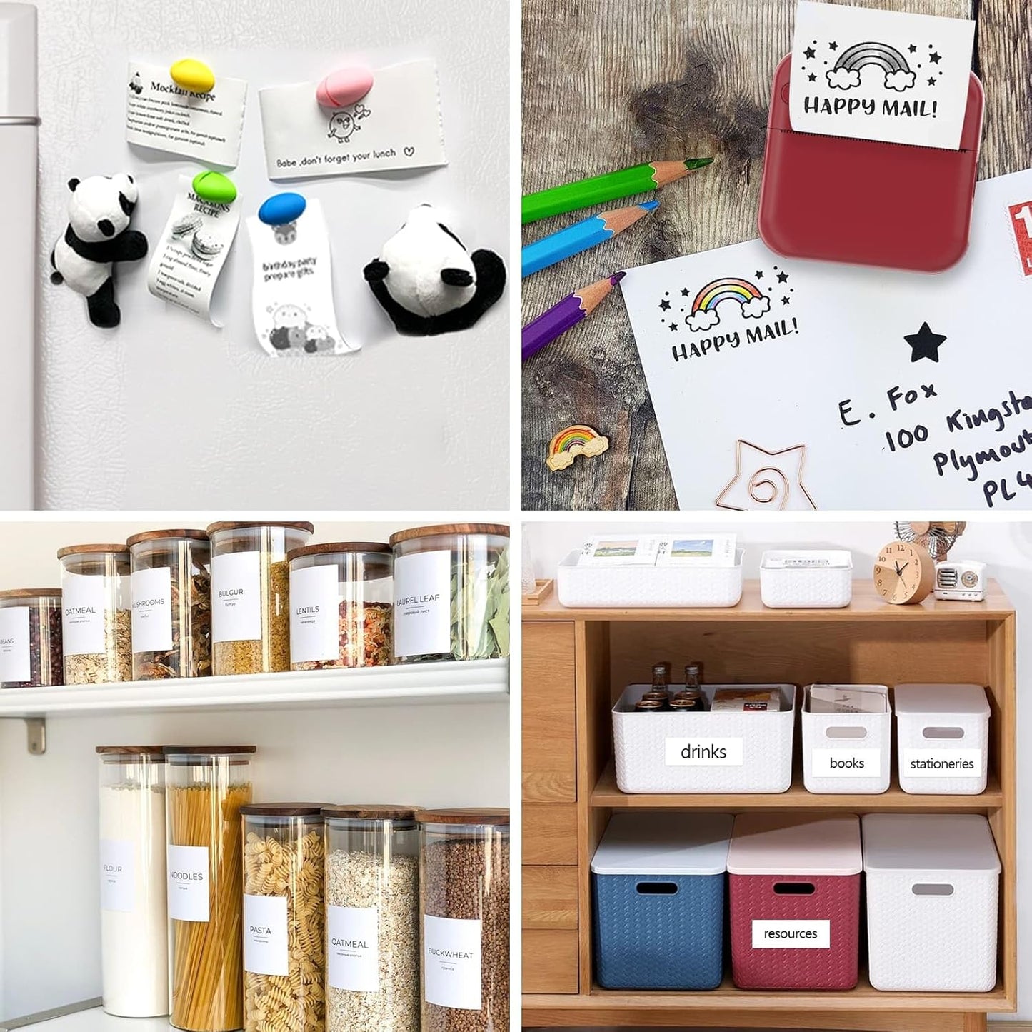 Mini Pocket Sticker Printer — Wireless Inkless Thermal Photo & Label Printer