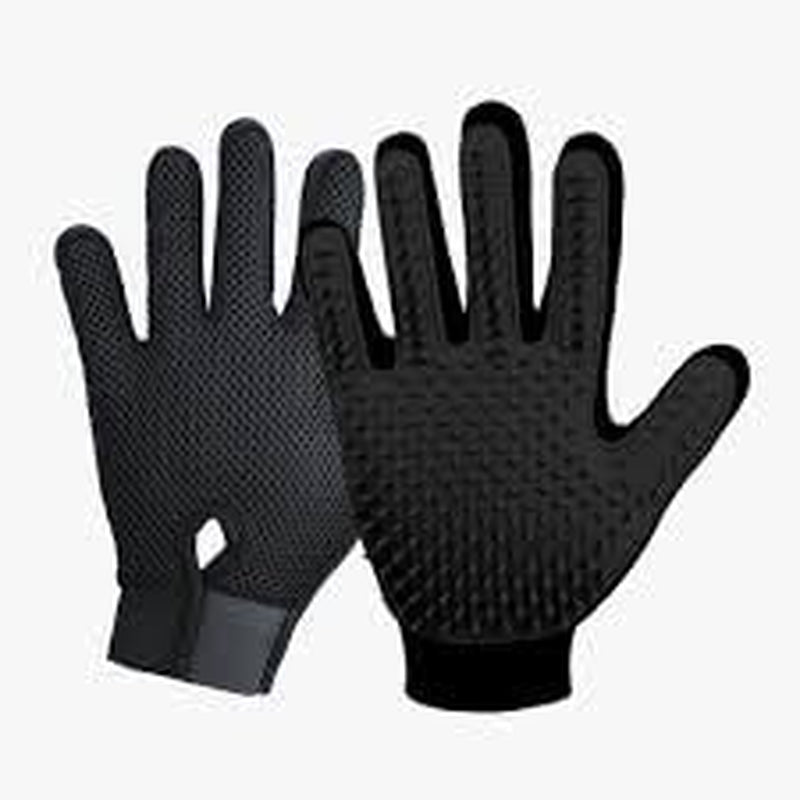 Gentle Pet Grooming Glove - Efficient Hair & Fur Removal Brush