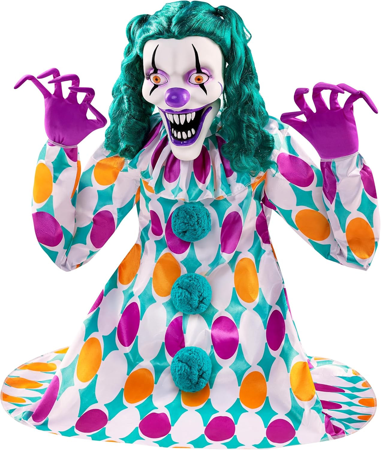 2.5Ft Lucky Liz Animatronic — Motion Halloween Prop