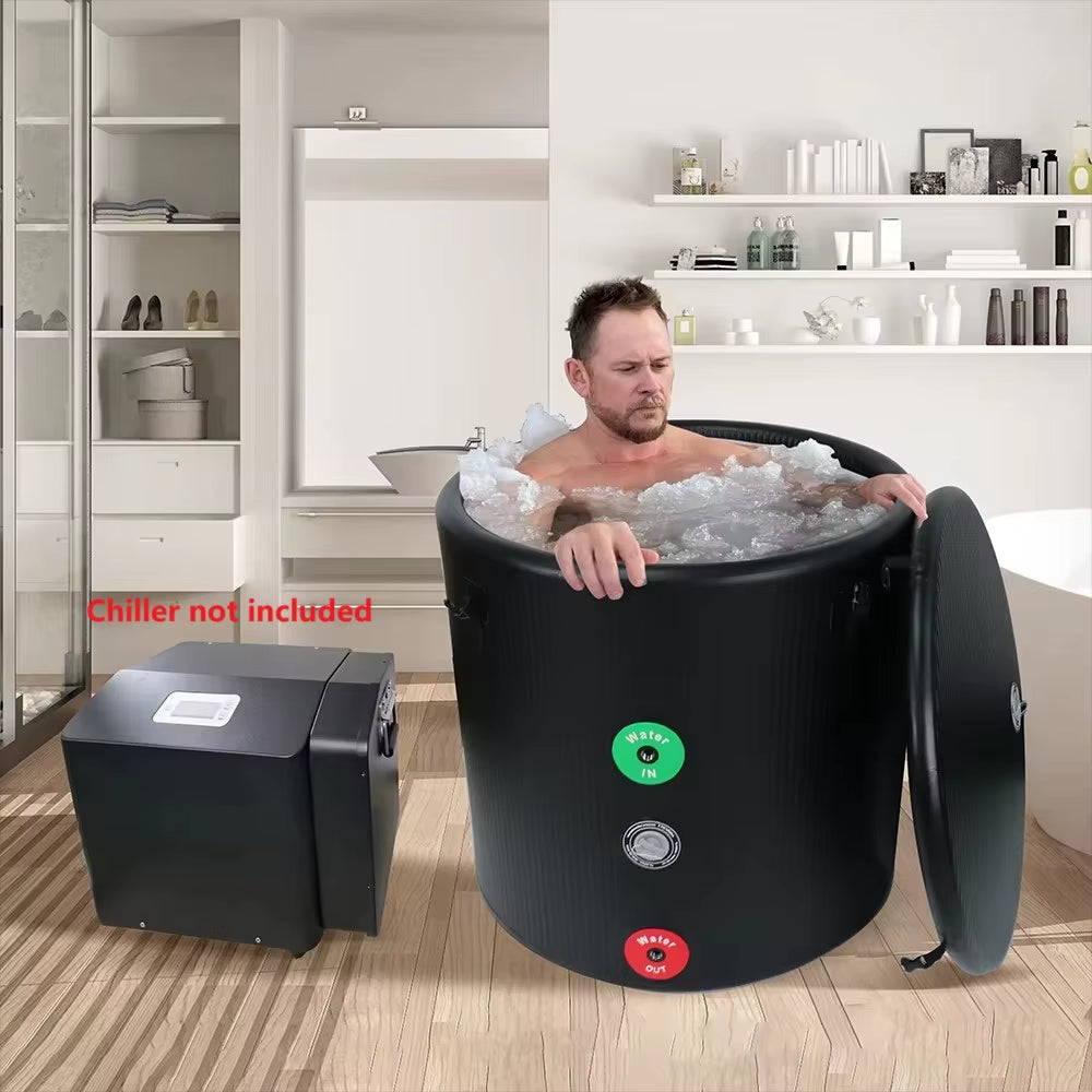 Inflatable Ice Pod Cold Plunge Tub with Water Chiller