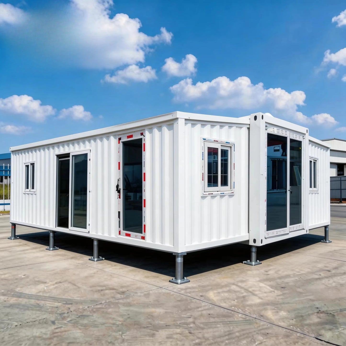 Modern Prefab Foldable Container House / Modular Home