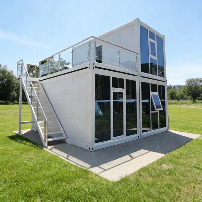 Foldable Expandable Prefab Container Home (Compact)