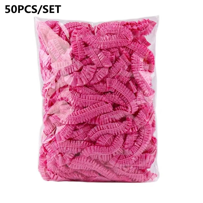 Disposable Waterproof Sauna Shower Caps (Bulk Pack)
