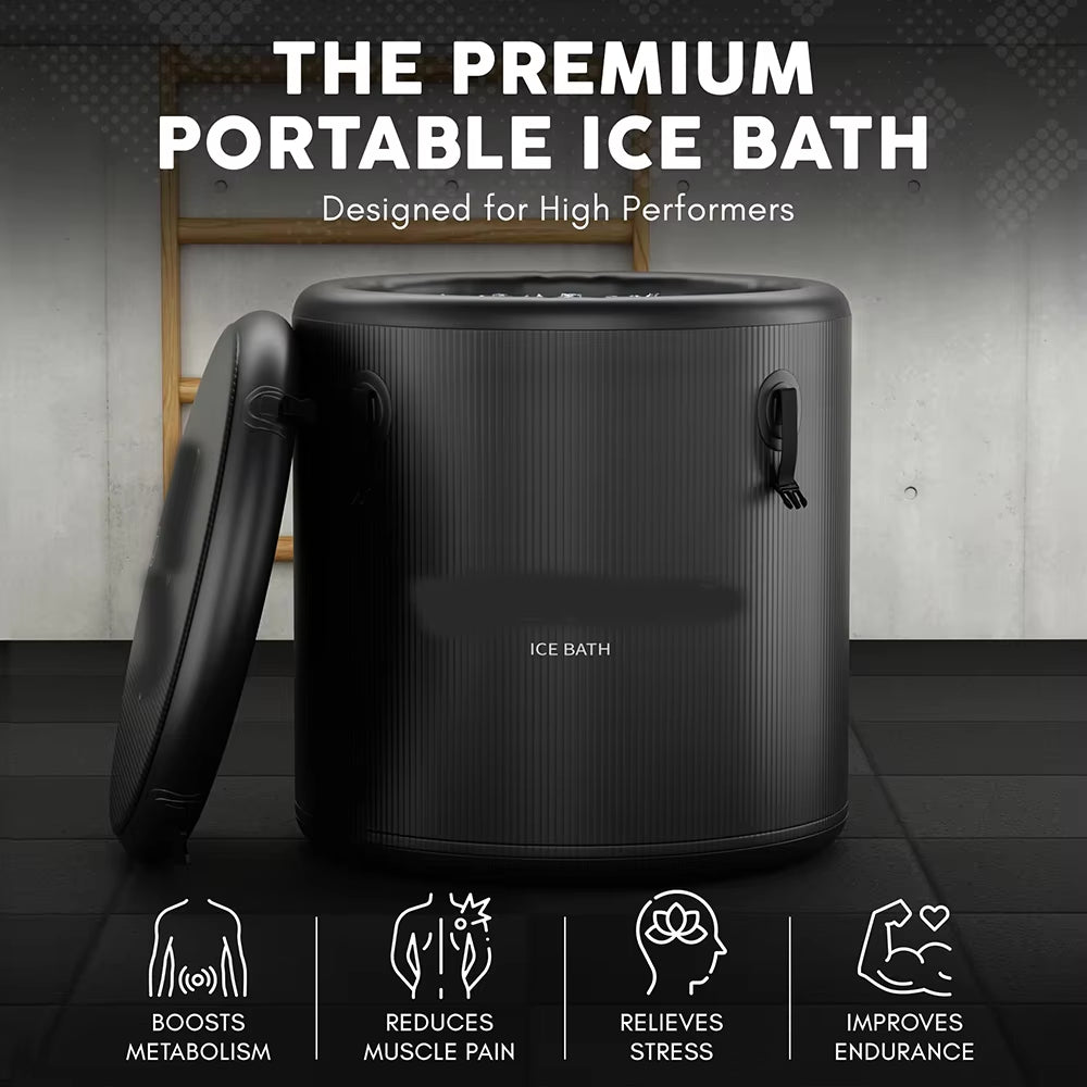 Inflatable Ice Pod Cold Plunge Tub with Water Chiller