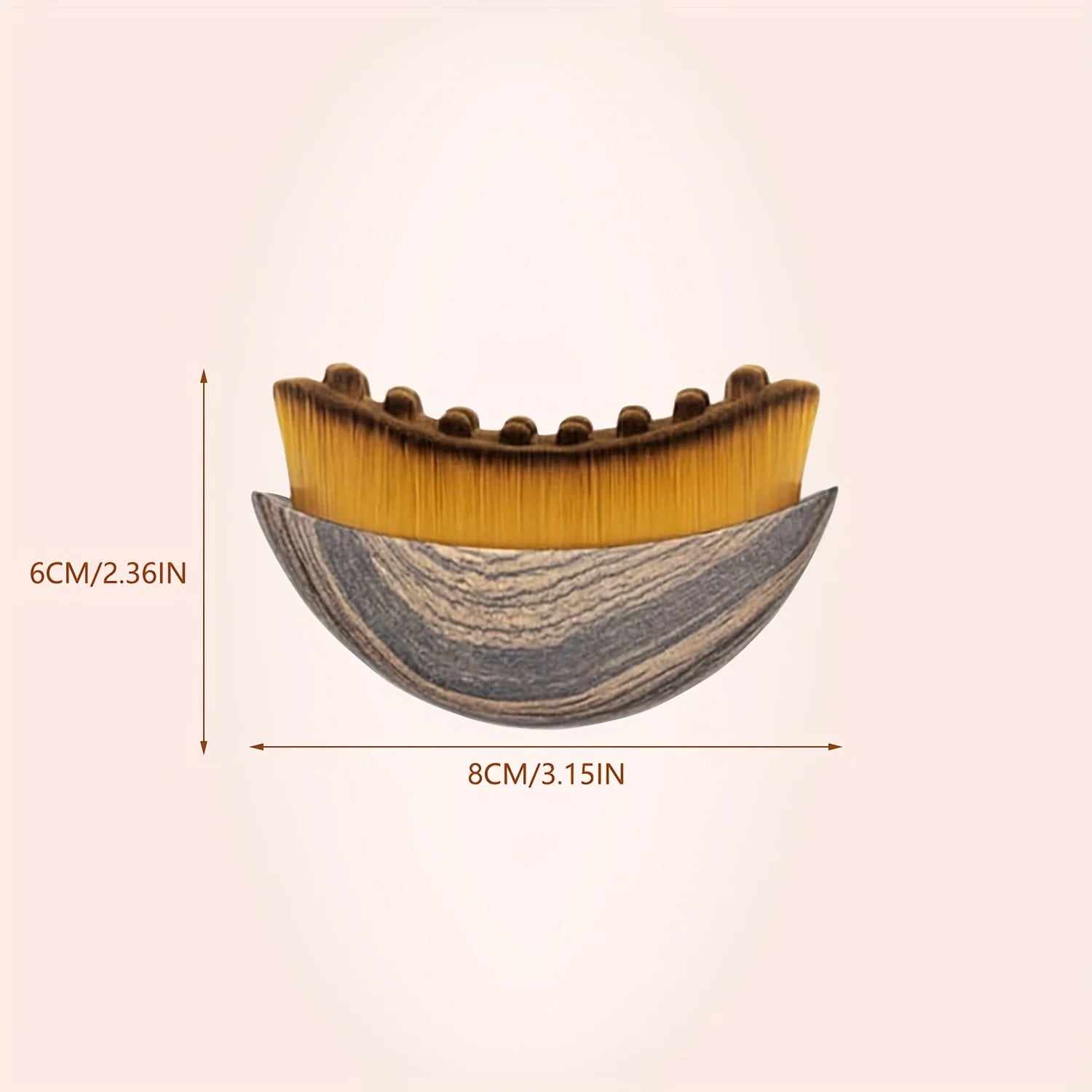 Natural Bristle Dry Body Brush for Lymphatic Massage