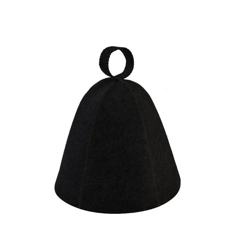 Wool Felt Finnish Sauna Hat (Unisex)