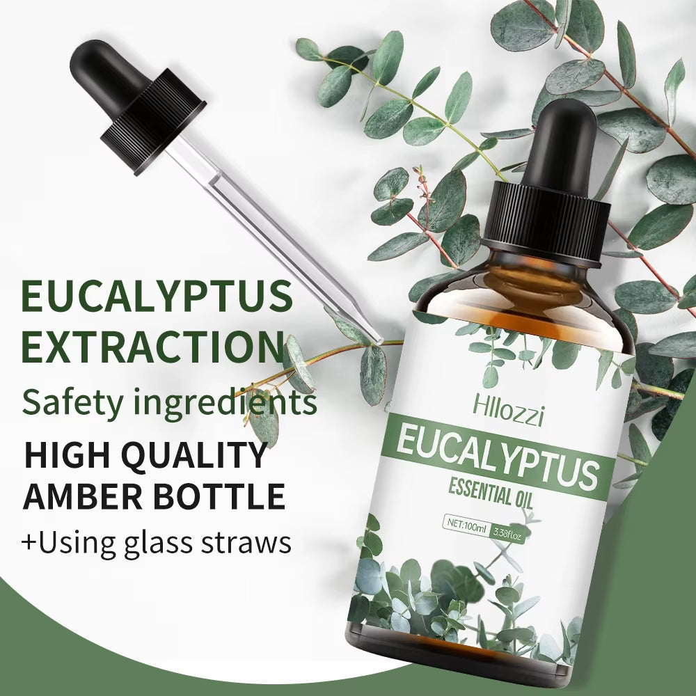 Eucalyptus Essential Oil for Sauna & Spa Aromatherapy