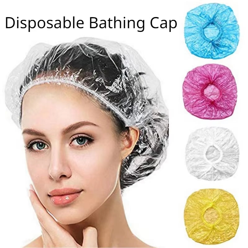 Disposable Waterproof Sauna Shower Caps (Bulk Pack)