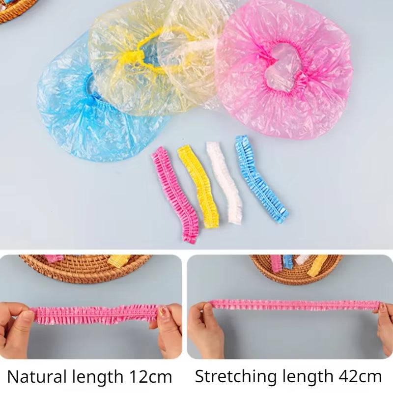Disposable Waterproof Sauna Shower Caps (Bulk Pack)