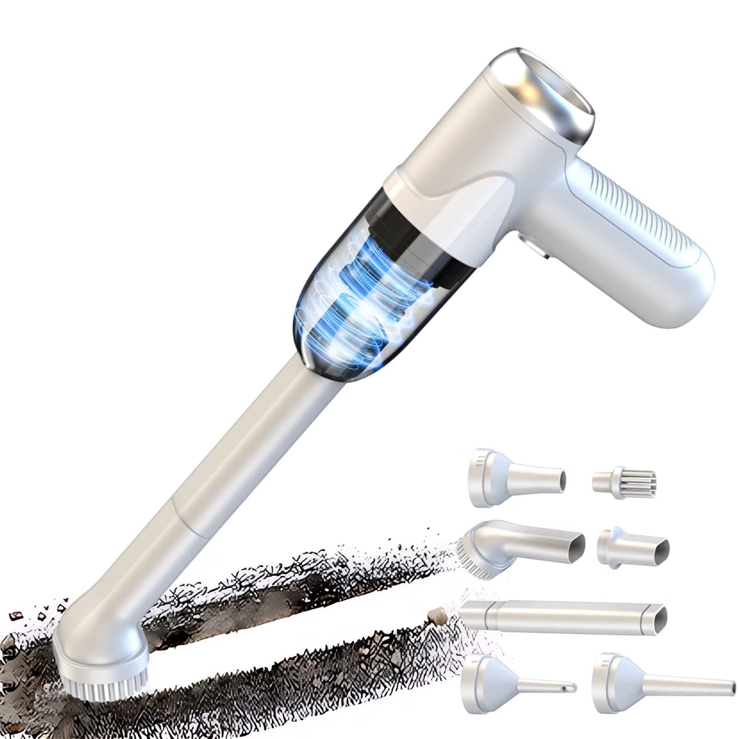 Mini Handheld Cordless Vacuum — Portable Car & Home Vacuum Cleaner