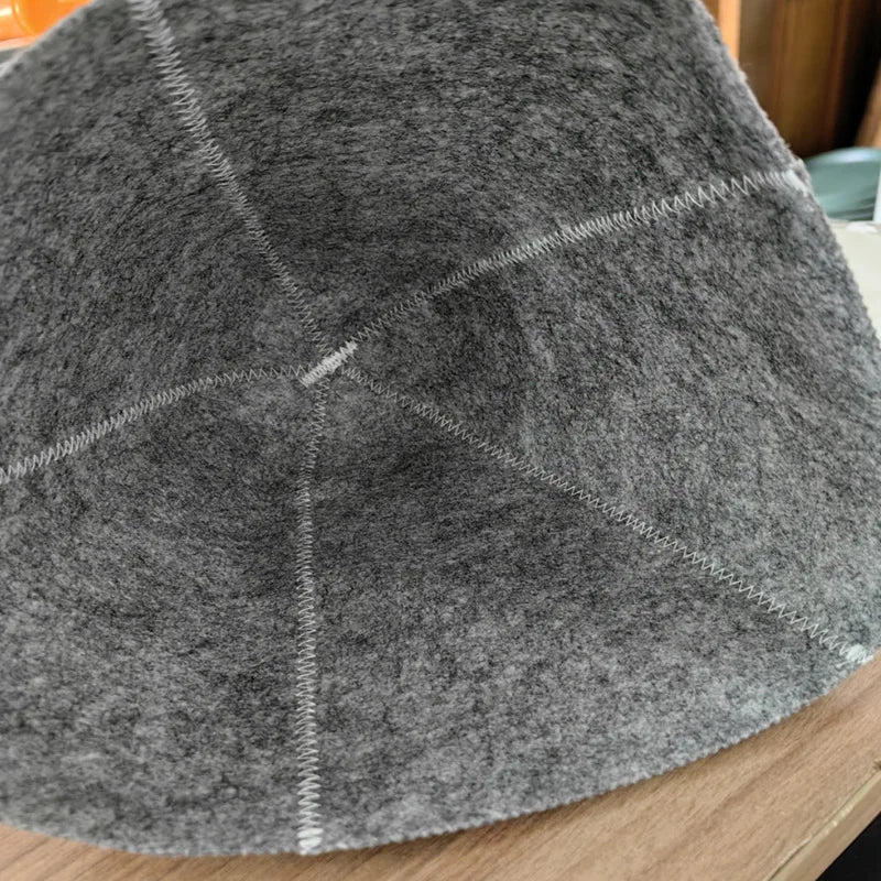 Wool Felt Finnish Sauna Hat (Unisex)