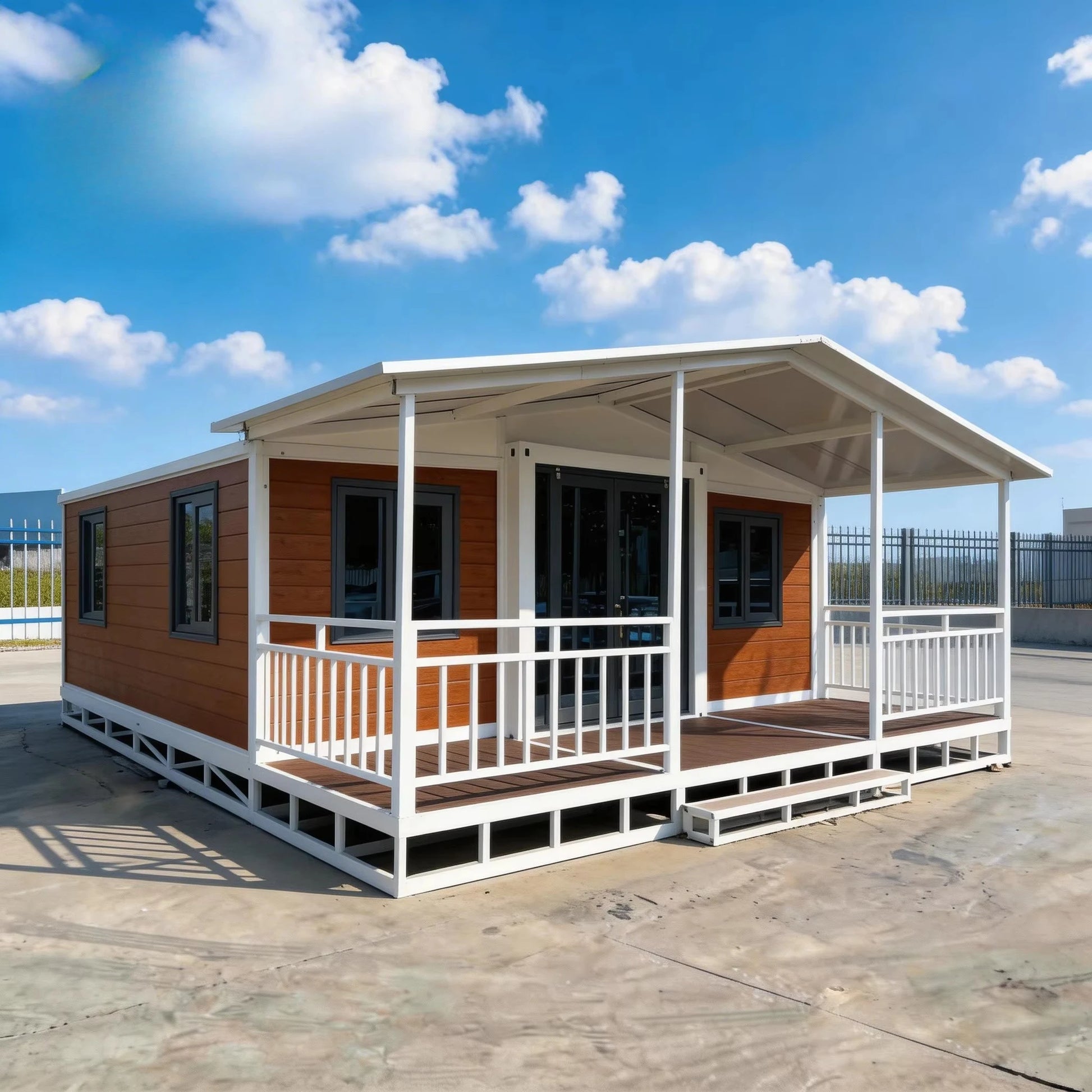 Modern Prefab Foldable Container House / Modular Home