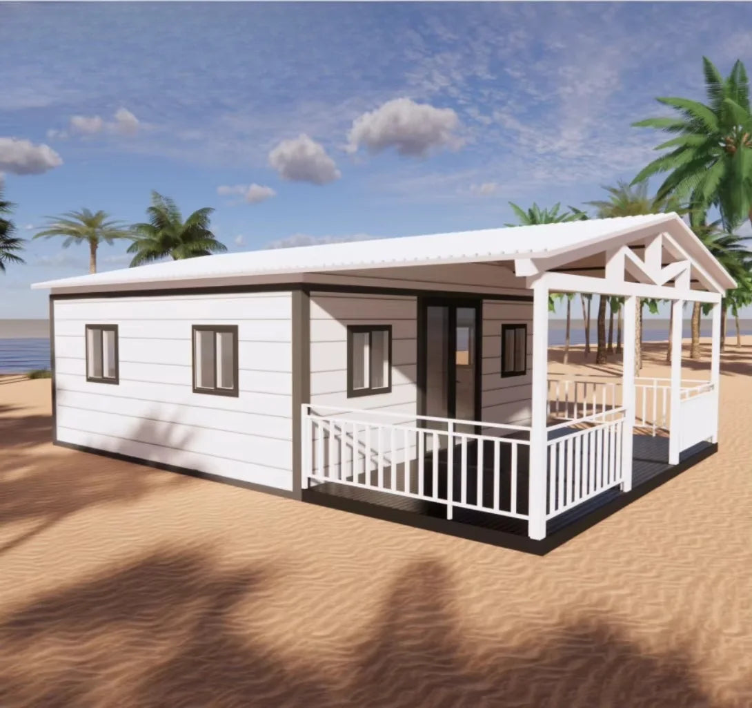 Expandable Collapsible Container Home with Bathroom (2/3/4 BR)