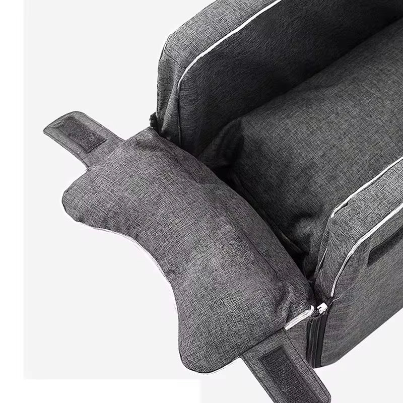 Portable Dog Car Seat & Travel Carrier - Safety Bed for Small Dogs & Cats